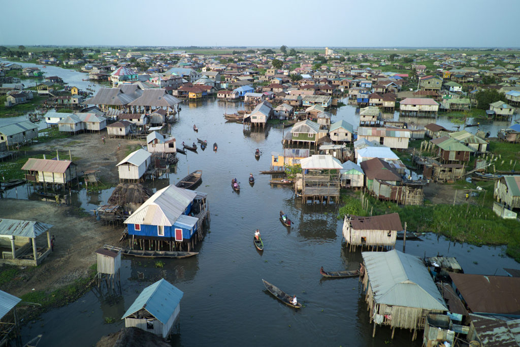 Village sur l'eau ganvié